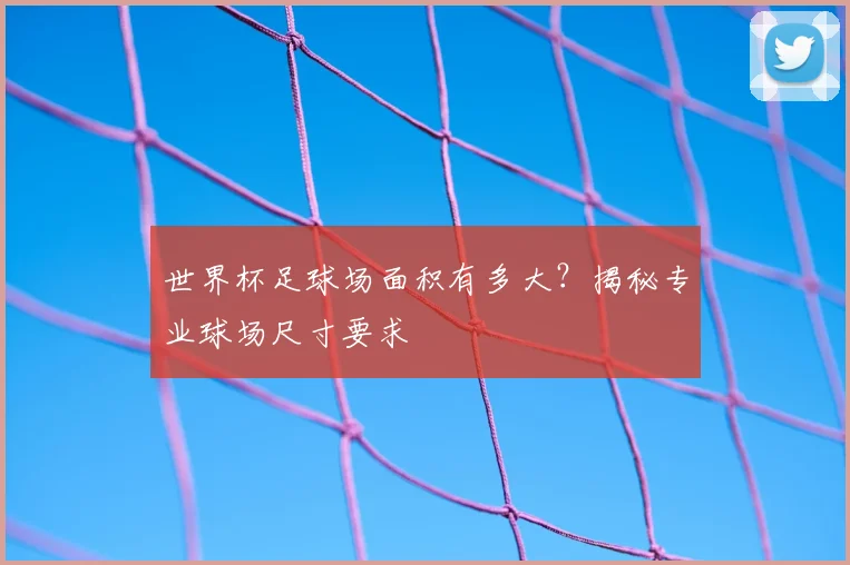 世界杯足球场面积有多大？揭秘专业球场尺寸要求